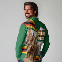 Happy Heroes Day Zimbabwe Long Sleeve Polo Shirt Lest We Forget - Wonder Print Shop