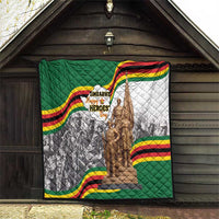 Happy Heroes Day Zimbabwe Quilt Lest We Forget - Wonder Print Shop