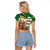 Happy Heroes Day Zimbabwe Raglan Cropped T Shirt Lest We Forget - Wonder Print Shop