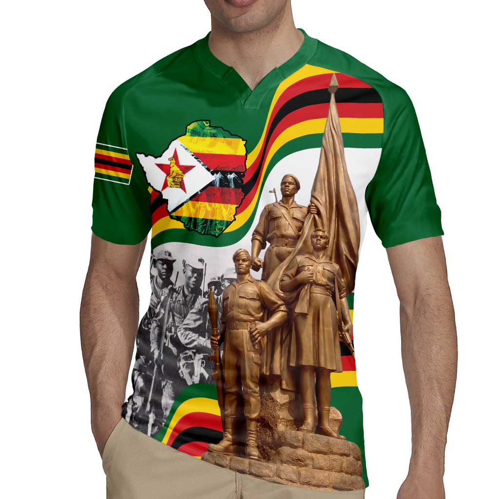 Happy Heroes Day Zimbabwe Rugby Jersey Lest We Forget - Wonder Print Shop
