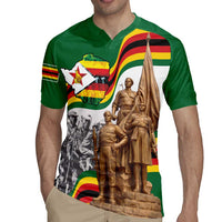 Happy Heroes Day Zimbabwe Rugby Jersey Lest We Forget - Wonder Print Shop