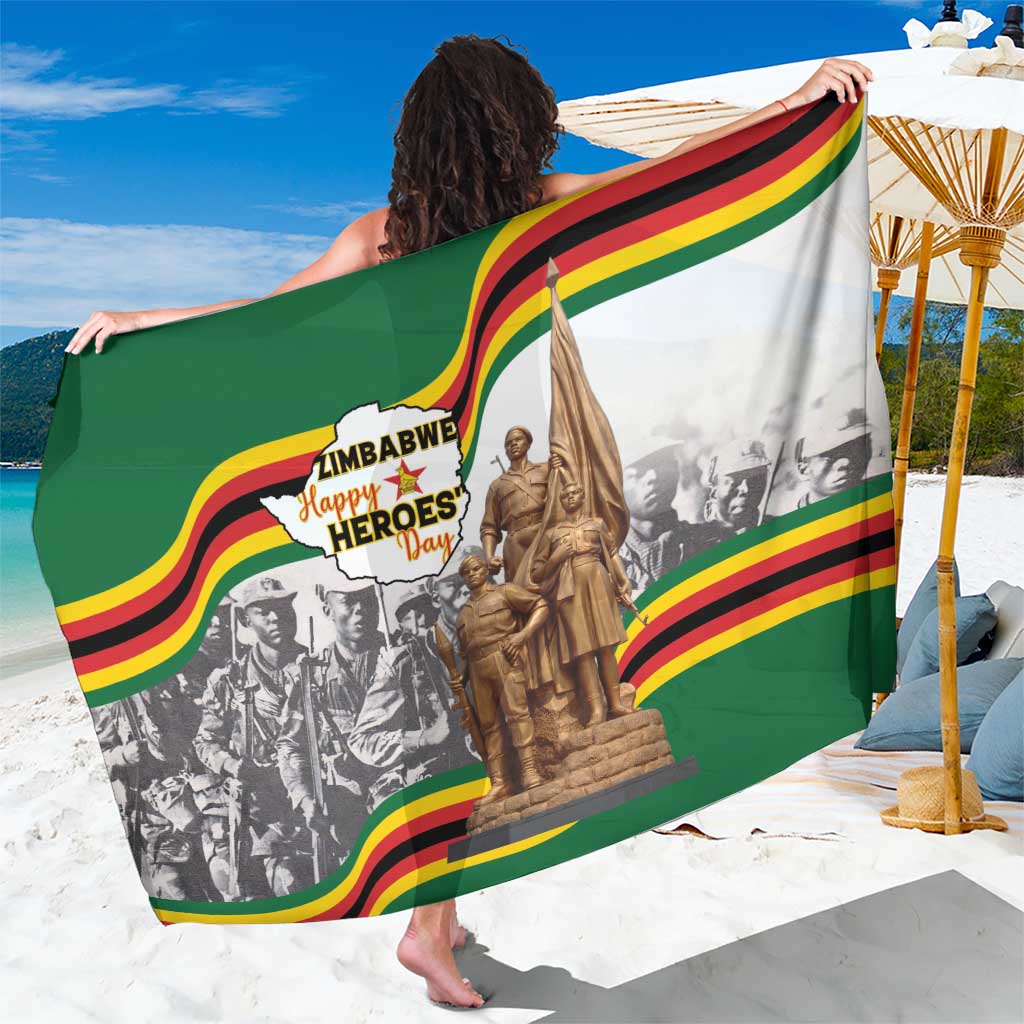Happy Heroes Day Zimbabwe Sarong Lest We Forget - Wonder Print Shop