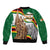 Happy Heroes Day Zimbabwe Sleeve Zip Bomber Jacket Lest We Forget - Wonder Print Shop
