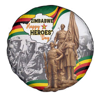Happy Heroes Day Zimbabwe Spare Tire Cover Lest We Forget - Wonder Print Shop
