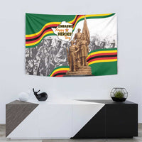 Happy Heroes Day Zimbabwe Tapestry Lest We Forget - Wonder Print Shop