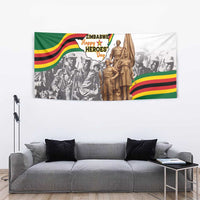 Happy Heroes Day Zimbabwe Tapestry Lest We Forget - Wonder Print Shop