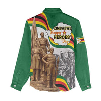Happy Heroes Day Zimbabwe Women Casual Shirt Lest We Forget - Wonder Print Shop