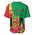 Personalized Congo Brazzaville National Day Baseball Jersey Coat Of Arms Hibiscus Flower - Wonder Print Shop