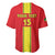 Custom Congo Brazzaville Football Baseball Jersey Go Ba Diabulu ya Mbwaki Red Color - Wonder Print Shop