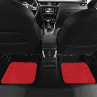 Congo Brazzaville Football Car Mats Go Ba Diabulu ya Mbwaki Red Color - Wonder Print Shop