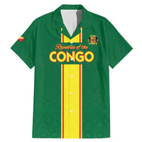 Custom Congo Brazzaville Football Family Matching Mermaid Dress and Hawaiian Shirt Go Ba Diabulu ya Mbwaki Green Color - Wonder Print Shop