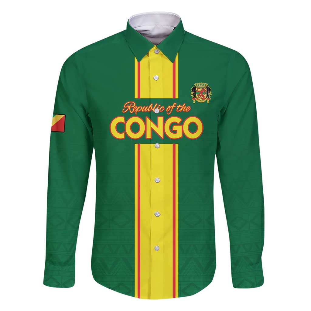 Custom Congo Brazzaville Football Family Matching Short Sleeve Bodycon Dress and Hawaiian Shirt Go Ba Diabulu ya Mbwaki Green Color - Wonder Print Shop