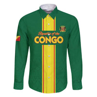 Custom Congo Brazzaville Football Family Matching Short Sleeve Bodycon Dress and Hawaiian Shirt Go Ba Diabulu ya Mbwaki Green Color - Wonder Print Shop