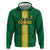 Custom Congo Brazzaville Football Hoodie Go Ba Diabulu ya Mbwaki Green Color - Wonder Print Shop