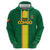 Custom Congo Brazzaville Football Hoodie Go Ba Diabulu ya Mbwaki Green Color - Wonder Print Shop