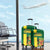 Congo Brazzaville Football Luggage Cover Go Ba Diabulu ya Mbwaki Green Color - Wonder Print Shop