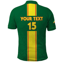 Custom Congo Brazzaville Football Polo Shirt Go Ba Diabulu ya Mbwaki Green Color - Wonder Print Shop