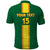 Custom Congo Brazzaville Football Polo Shirt Go Ba Diabulu ya Mbwaki Green Color - Wonder Print Shop