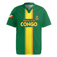 Custom Congo Brazzaville Football Rugby Jersey Go Ba Diabulu ya Mbwaki Green Color - Wonder Print Shop
