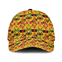 African Kente Pattern Classic Cap Emaa Da - Wonder Print Shop