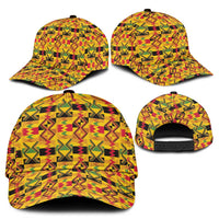 African Kente Pattern Classic Cap Emaa Da - Wonder Print Shop