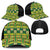 African Kente Pattern Mesh Trucker Cap Sika Fre Mogya - Wonder Print Shop