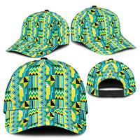 African Kente Pattern Classic Cap Nkyinkyin - Wonder Print Shop