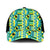 African Kente Pattern Mesh Trucker Cap Nkyinkyin - Wonder Print Shop
