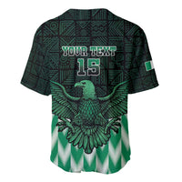 Custom Nigeria Football Baseball Jersey Go Super Eagles Sporty Style - Wonder Print Shop
