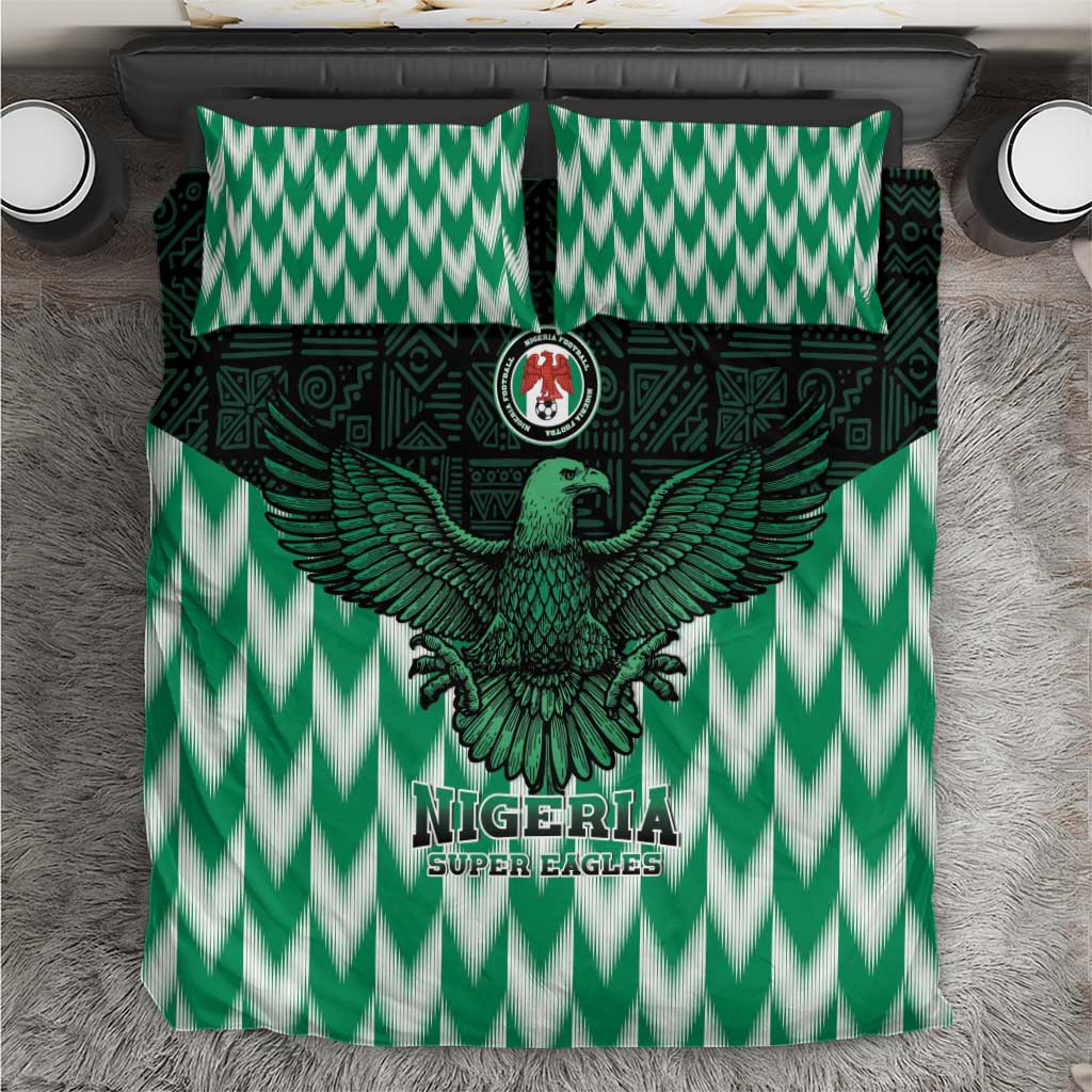 Nigeria Football Bedding Set Go Super Eagles Sporty Style - Wonder Print Shop