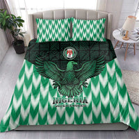 Nigeria Football Bedding Set Go Super Eagles Sporty Style - Wonder Print Shop