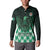 Custom Nigeria Football Button Sweatshirt Go Super Eagles Sporty Style - Wonder Print Shop