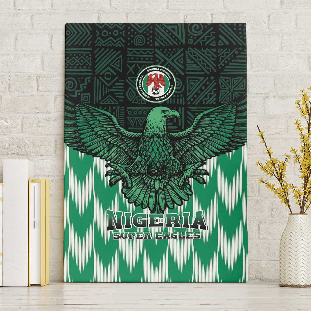 Nigeria Football Canvas Wall Art Go Super Eagles Sporty Style - Wonder Print Shop
