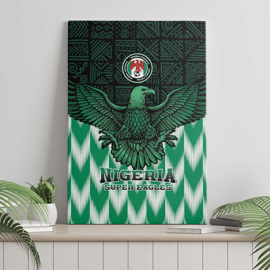 Nigeria Football Canvas Wall Art Go Super Eagles Sporty Style - Wonder Print Shop