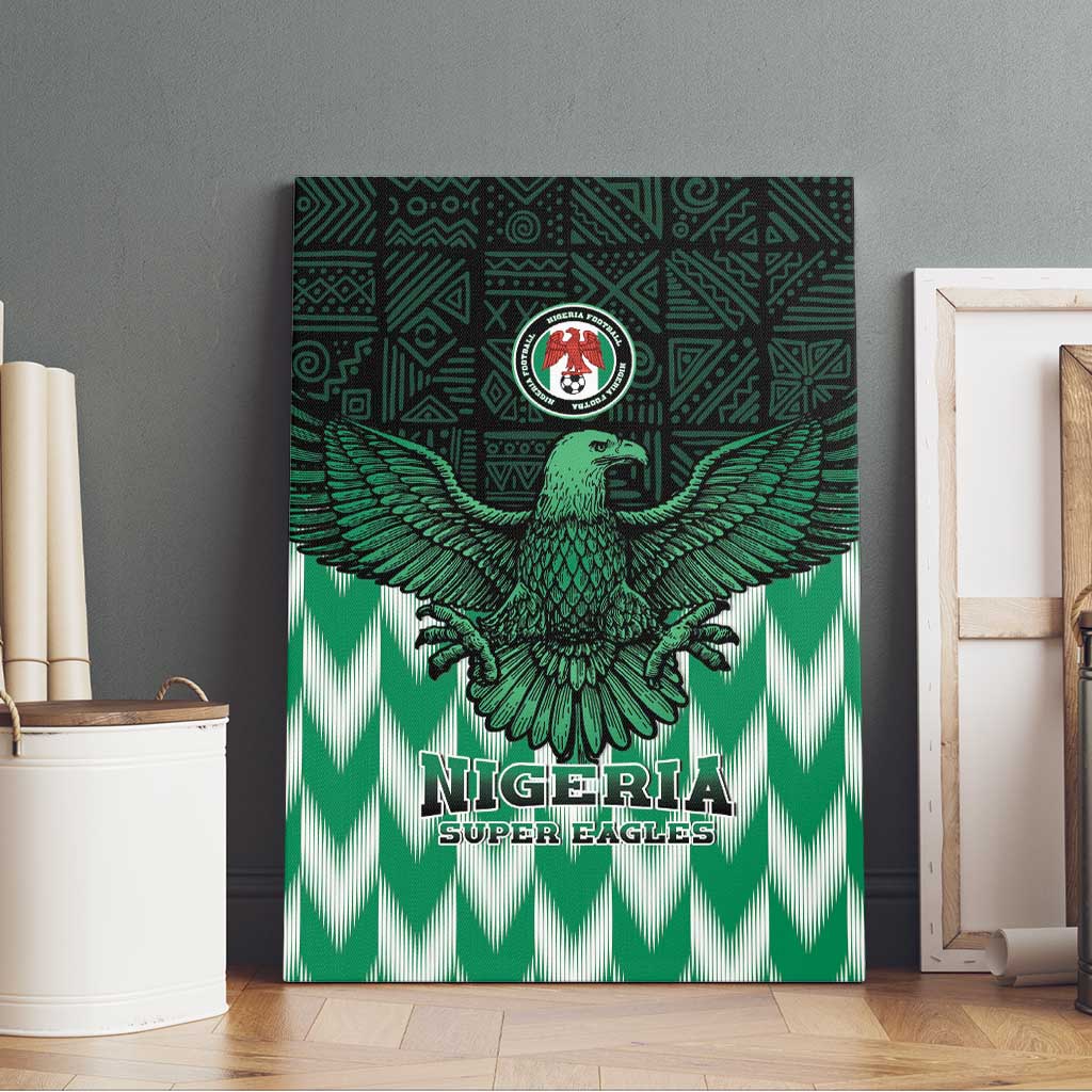 Nigeria Football Canvas Wall Art Go Super Eagles Sporty Style - Wonder Print Shop