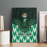 Nigeria Football Canvas Wall Art Go Super Eagles Sporty Style - Wonder Print Shop