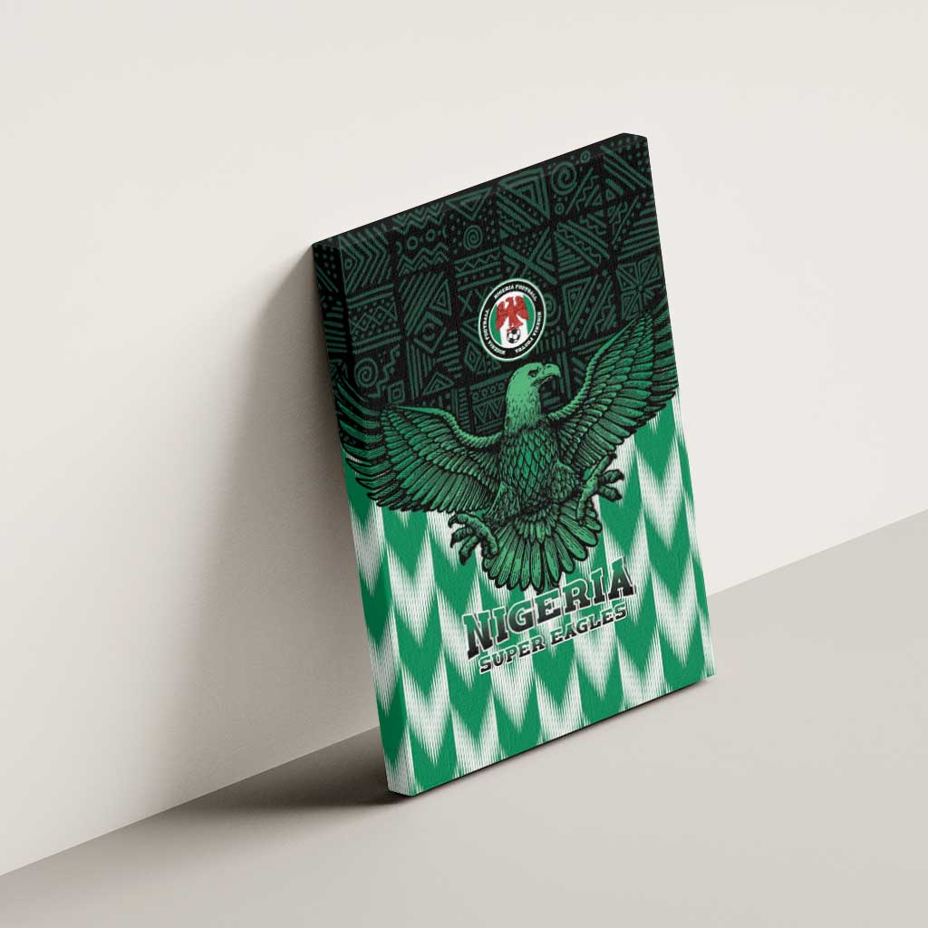 Nigeria Football Canvas Wall Art Go Super Eagles Sporty Style - Wonder Print Shop