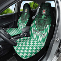 Nigeria Football Car Seat Cover Go Super Eagles Sporty Style - Wonder Print Shop