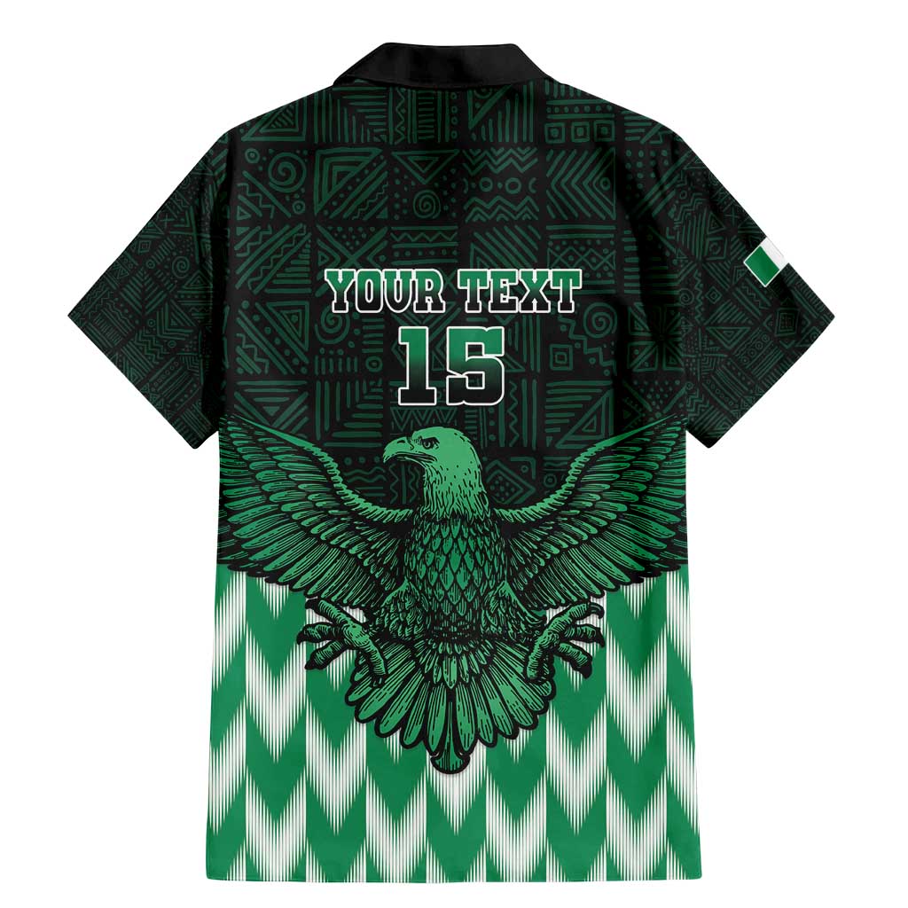 Custom Nigeria Football Family Matching Mermaid Dress and Hawaiian Shirt Go Super Eagles Sporty Style - Wonder Print Shop