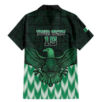 Custom Nigeria Football Family Matching Mermaid Dress and Hawaiian Shirt Go Super Eagles Sporty Style - Wonder Print Shop