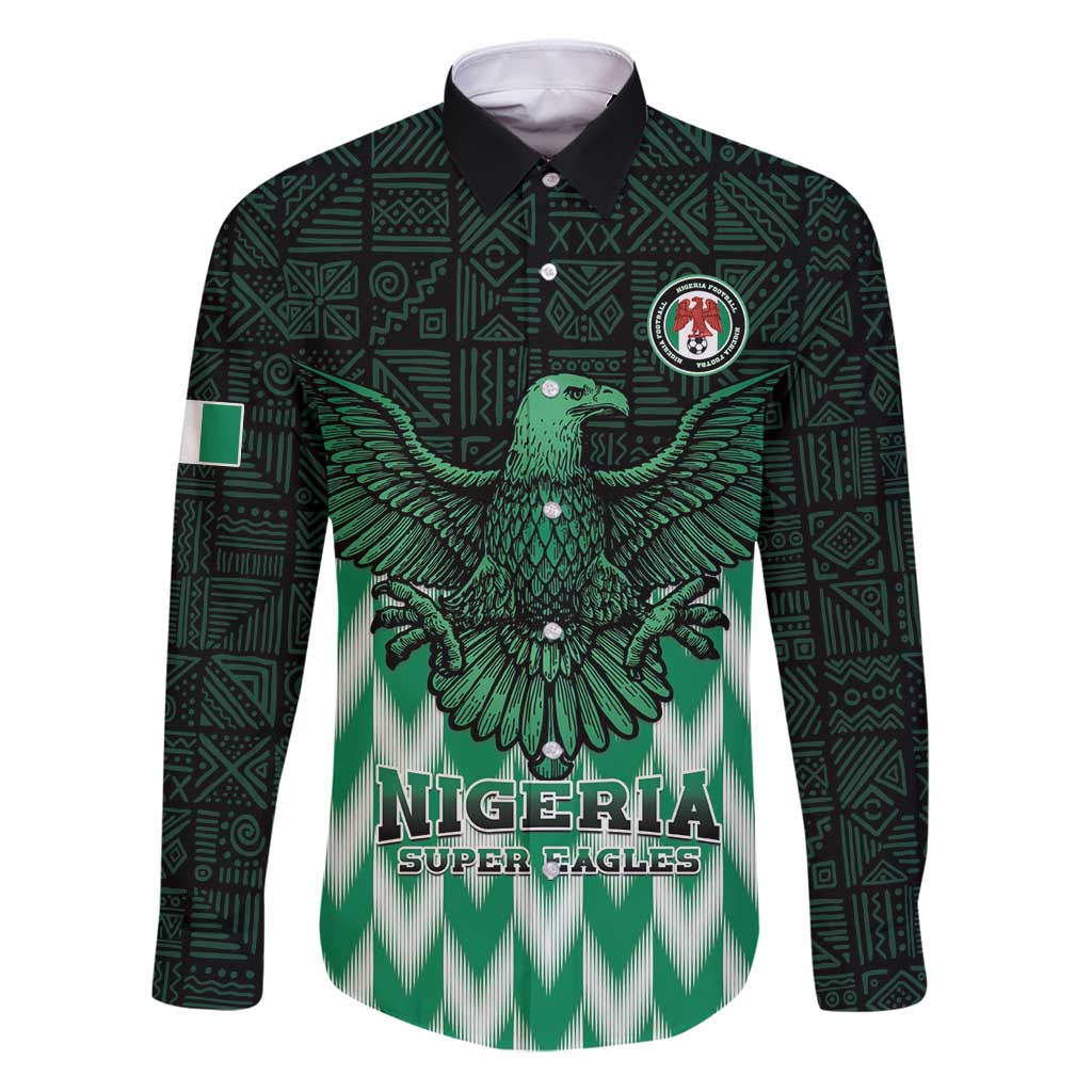 Custom Nigeria Football Family Matching Puletasi and Hawaiian Shirt Go Super Eagles Sporty Style - Wonder Print Shop