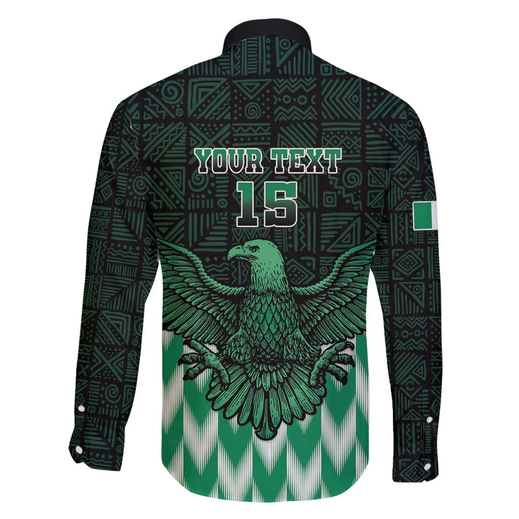 Custom Nigeria Football Family Matching Puletasi and Hawaiian Shirt Go Super Eagles Sporty Style - Wonder Print Shop