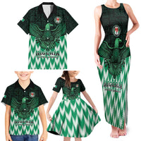 Custom Nigeria Football Family Matching Tank Maxi Dress and Hawaiian Shirt Go Super Eagles Sporty Style - Wonder Print Shop