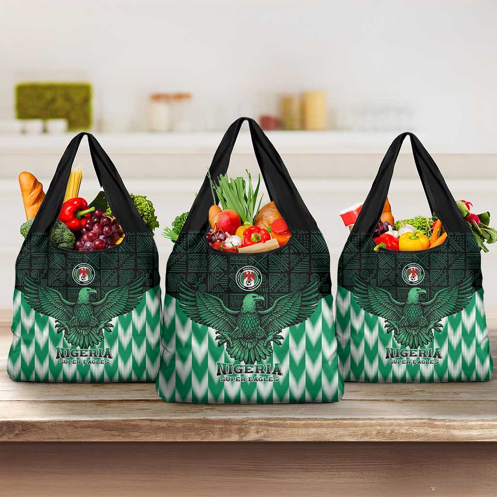 Nigeria Football Grocery Bag Go Super Eagles Sporty Style