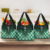 Nigeria Football Grocery Bag Go Super Eagles Sporty Style