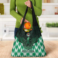 Nigeria Football Grocery Bag Go Super Eagles Sporty Style