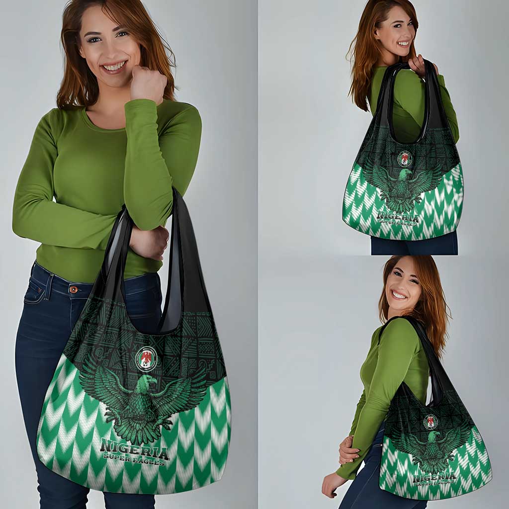 Nigeria Football Grocery Bag Go Super Eagles Sporty Style