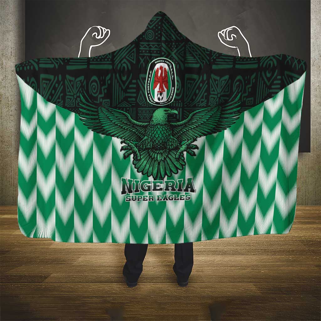 Nigeria Football Hooded Blanket Go Super Eagles Sporty Style
