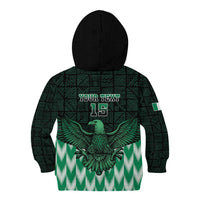 Custom Nigeria Football Kid Hoodie Go Super Eagles Sporty Style - Wonder Print Shop