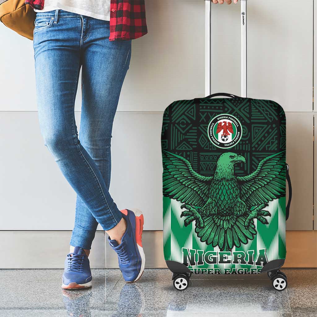 Nigeria Football Luggage Cover Go Super Eagles Sporty Style - Wonder Print Shop